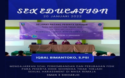 “Sex Education” Pemahan Dini tentang Bahaya dan Dampak Seks di Luar Pernikahan