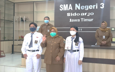 MASA PENGENALAN LINGKUNGAN SEKOLAH (MPLS) SMA NEGERI 3 SIDOARJO 2021 BERLANSUNG VIA DARING
