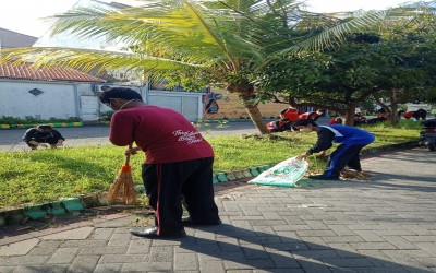 SMA 3 Sidoarjo Dukung Kelurahan Sekardangan dalam Lomba Berseri Mandiri Tingkat Provinsi Jawa Timur Tahun 2022