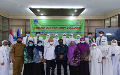 Lomba Pidato Antikorupsi SMAN 3 Sidoarjo 2021 Secara Daring “Pemuda Berani Perangi Korupsi”