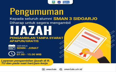 PENGUMUMAN UNTUK ALUMNI